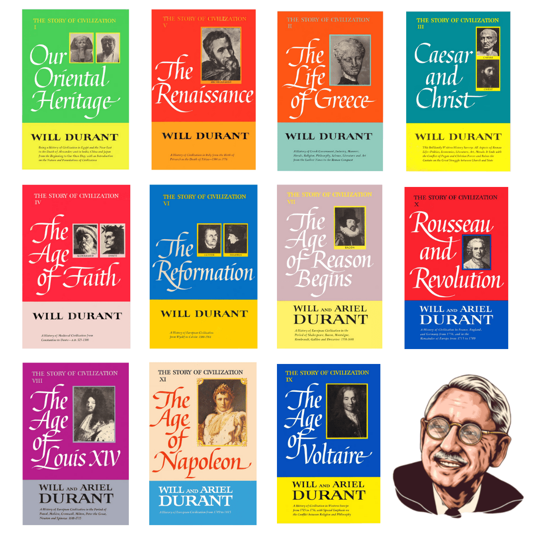 The Story of Civilization | Volumes : Set in 11 | Will & Ariel Durant